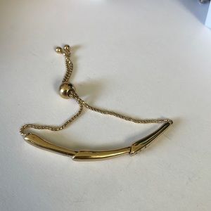 Pandora Stems Gold Plated Slider Bracelet